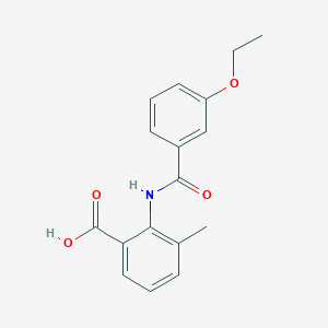 2-[(3-ethoxybenzoyl)amino]-3-methylbenzoic acid