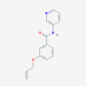 molecular formula C15H14N2O2 B4405643 3-(allyloxy)-N-3-pyridinylbenzamide 