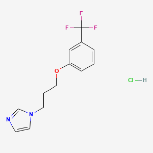 1-{3-[3-(trifluoromethyl)phenoxy]propyl}-1H-imidazole hydrochloride