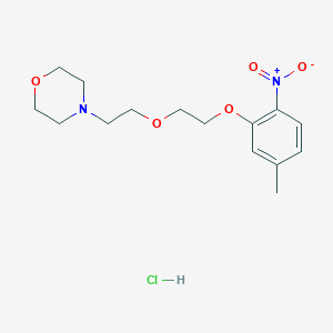 4-{2-[2-(5-methyl-2-nitrophenoxy)ethoxy]ethyl}morpholine hydrochloride