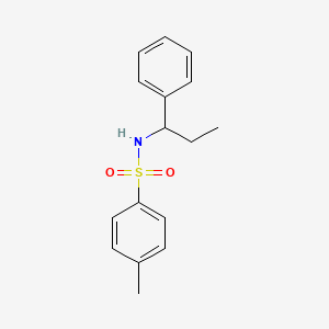 4-methyl-N-(1-phenylpropyl)benzenesulfonamide