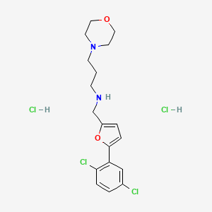 N-{[5-(2,5-dichlorophenyl)-2-furyl]methyl}-3-(4-morpholinyl)-1-propanamine dihydrochloride