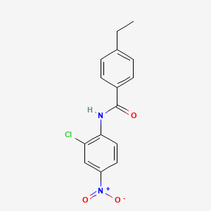 N-(2-chloro-4-nitrophenyl)-4-ethylbenzamide