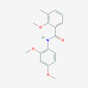 N-(2,4-dimethoxyphenyl)-2-methoxy-3-methylbenzamide