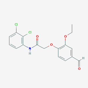 N-(2,3-dichlorophenyl)-2-(2-ethoxy-4-formylphenoxy)acetamide