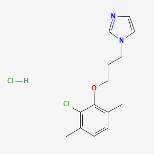 1-[3-(2-chloro-3,6-dimethylphenoxy)propyl]-1H-imidazole hydrochloride