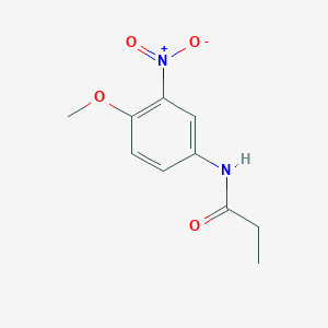 N-(4-methoxy-3-nitrophenyl)propanamide