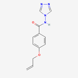 4-(allyloxy)-N-4H-1,2,4-triazol-4-ylbenzamide