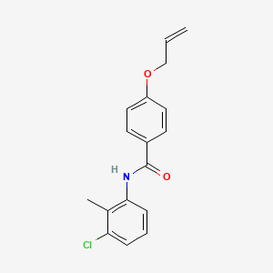 4-(allyloxy)-N-(3-chloro-2-methylphenyl)benzamide