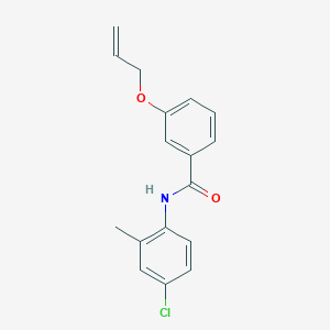 3-(allyloxy)-N-(4-chloro-2-methylphenyl)benzamide