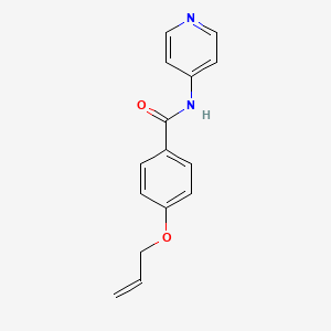 molecular formula C15H14N2O2 B4407279 4-(allyloxy)-N-4-pyridinylbenzamide 