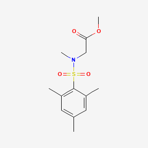 methyl N-(mesitylsulfonyl)-N-methylglycinate