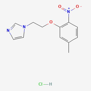 1-[2-(5-methyl-2-nitrophenoxy)ethyl]-1H-imidazole hydrochloride