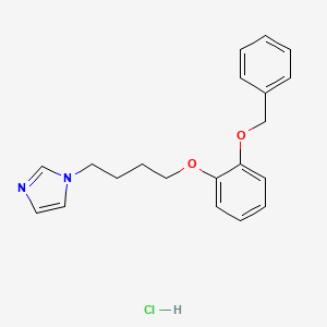 1-{4-[2-(benzyloxy)phenoxy]butyl}-1H-imidazole hydrochloride