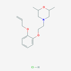 4-{2-[2-(allyloxy)phenoxy]ethyl}-2,6-dimethylmorpholine hydrochloride