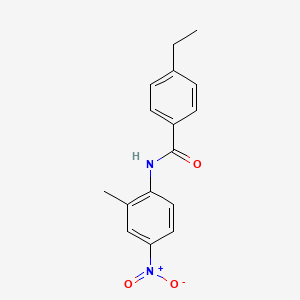 4-ethyl-N-(2-methyl-4-nitrophenyl)benzamide