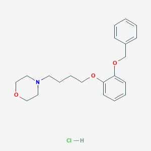 4-{4-[2-(benzyloxy)phenoxy]butyl}morpholine hydrochloride