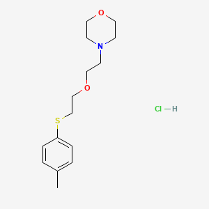 4-(2-{2-[(4-methylphenyl)thio]ethoxy}ethyl)morpholine hydrochloride