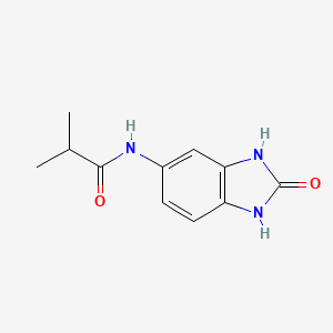 2-methyl-N-(2-oxo-2,3-dihydro-1H-benzimidazol-5-yl)propanamide