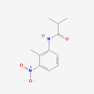 2-methyl-N-(2-methyl-3-nitrophenyl)propanamide