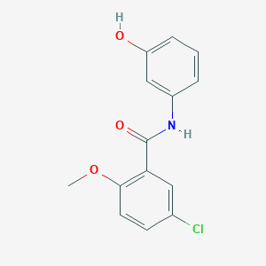 5-chloro-N-(3-hydroxyphenyl)-2-methoxybenzamide