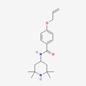 4-(allyloxy)-N-(2,2,6,6-tetramethyl-4-piperidinyl)benzamide