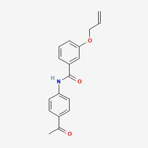 N-(4-acetylphenyl)-3-(allyloxy)benzamide