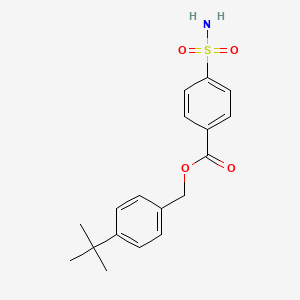 4-tert-butylbenzyl 4-(aminosulfonyl)benzoate