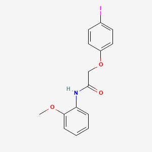 2-(4-iodophenoxy)-N-(2-methoxyphenyl)acetamide