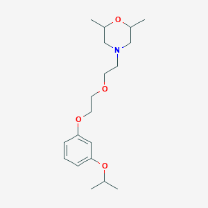 4-{2-[2-(3-isopropoxyphenoxy)ethoxy]ethyl}-2,6-dimethylmorpholine