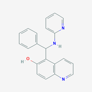 5-[phenyl(2-pyridinylamino)methyl]-6-quinolinol