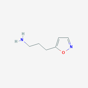 B044085 5-(3-Aminopropyl)isoxazole CAS No. 122018-86-4