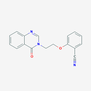 2-[2-(4-oxo-3(4H)-quinazolinyl)ethoxy]benzonitrile