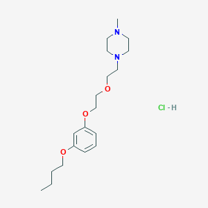 1-{2-[2-(3-butoxyphenoxy)ethoxy]ethyl}-4-methylpiperazine hydrochloride