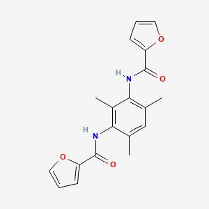 N,N'-(2,4,6-trimethyl-1,3-phenylene)di(2-furamide)