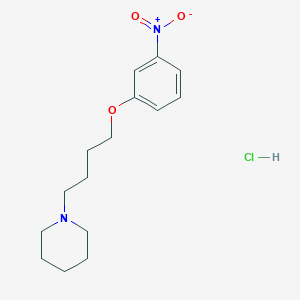 1-[4-(3-nitrophenoxy)butyl]piperidine hydrochloride