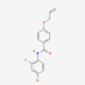 4-(allyloxy)-N-(4-bromo-2-fluorophenyl)benzamide