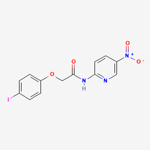 2-(4-iodophenoxy)-N-(5-nitro-2-pyridinyl)acetamide