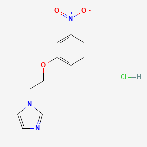 1-[2-(3-nitrophenoxy)ethyl]-1H-imidazole hydrochloride