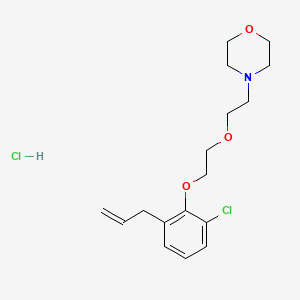 4-{2-[2-(2-allyl-6-chlorophenoxy)ethoxy]ethyl}morpholine hydrochloride