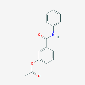 3-(anilinocarbonyl)phenyl acetate