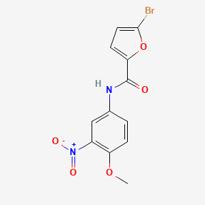 5-bromo-N-(4-methoxy-3-nitrophenyl)-2-furamide