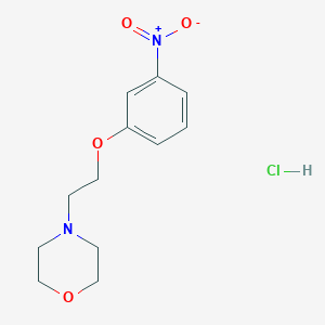 4-[2-(3-nitrophenoxy)ethyl]morpholine hydrochloride