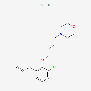 4-[4-(2-allyl-6-chlorophenoxy)butyl]morpholine hydrochloride