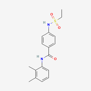 N-(2,3-dimethylphenyl)-4-[(ethylsulfonyl)amino]benzamide