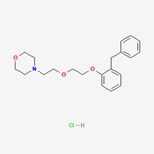 4-[2-[2-(2-Benzylphenoxy)ethoxy]ethyl]morpholine;hydrochloride