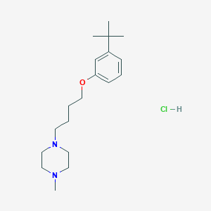 1-[4-(3-tert-butylphenoxy)butyl]-4-methylpiperazine hydrochloride