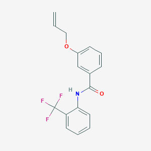 3-(allyloxy)-N-[2-(trifluoromethyl)phenyl]benzamide