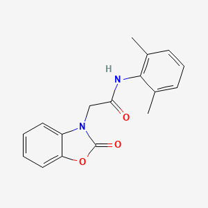 N-(2,6-dimethylphenyl)-2-(2-oxo-1,3-benzoxazol-3(2H)-yl)acetamide