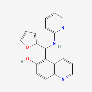 5-[2-furyl(2-pyridinylamino)methyl]-6-quinolinol